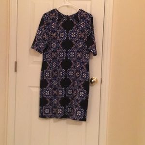 Blue midi Versona dress